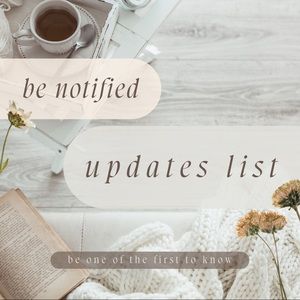 JOIN THE UPDATES GROUP!